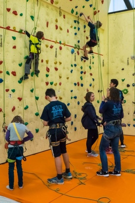 Klettern mit den Sportkadetten 2018