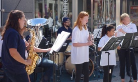 Auftritt Aspi am Spielzeugmarkt