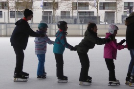 Schlittschuhlaufen in Zug 2020